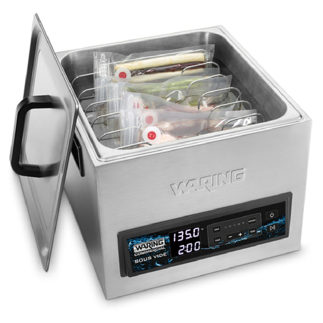 Waring WSV16 Sous Vide Circulating Water Bath 16-liter (4.2 Gallon) Capacity 95­° 194°F Temperature Range