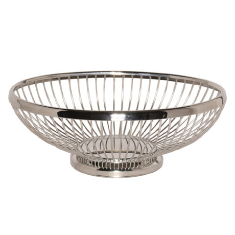 Service Ideas WBBO9PS Service Ideas Wire Basket 9" Oval