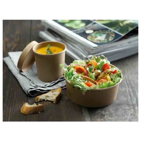 PacknWood 210PC751K - Buckaty To Go Container, 24oz., 5.7" Dia. X 5" X 2.4"H