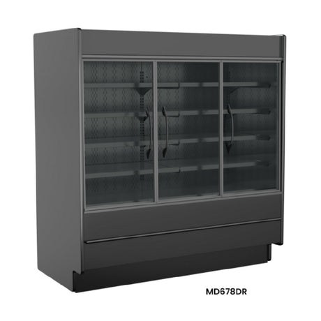 Structural Concepts MD678DR Fusion® Self-Service Refrigerated Display Case 72"L X 37-1/8"D X 78-1/2"H