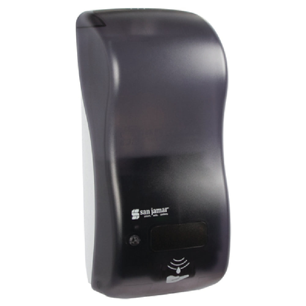 San Jamar SHF900TBK Rely™ Hybrid Soap Dispenser 5-1/2"W X 4"D X 12"H 900 ML Capacity