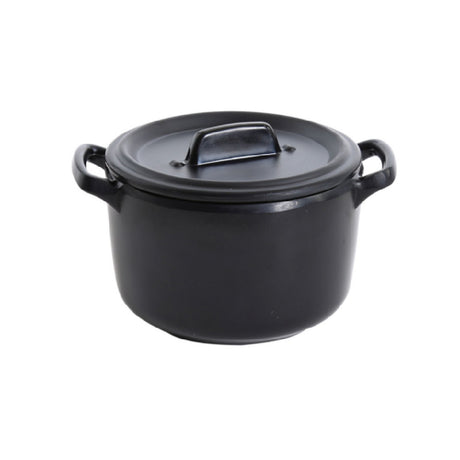 Yanco BP-4104 Black Pearl Bowl 8 Oz. 3-1/2" Dia. X 2-3/4"H