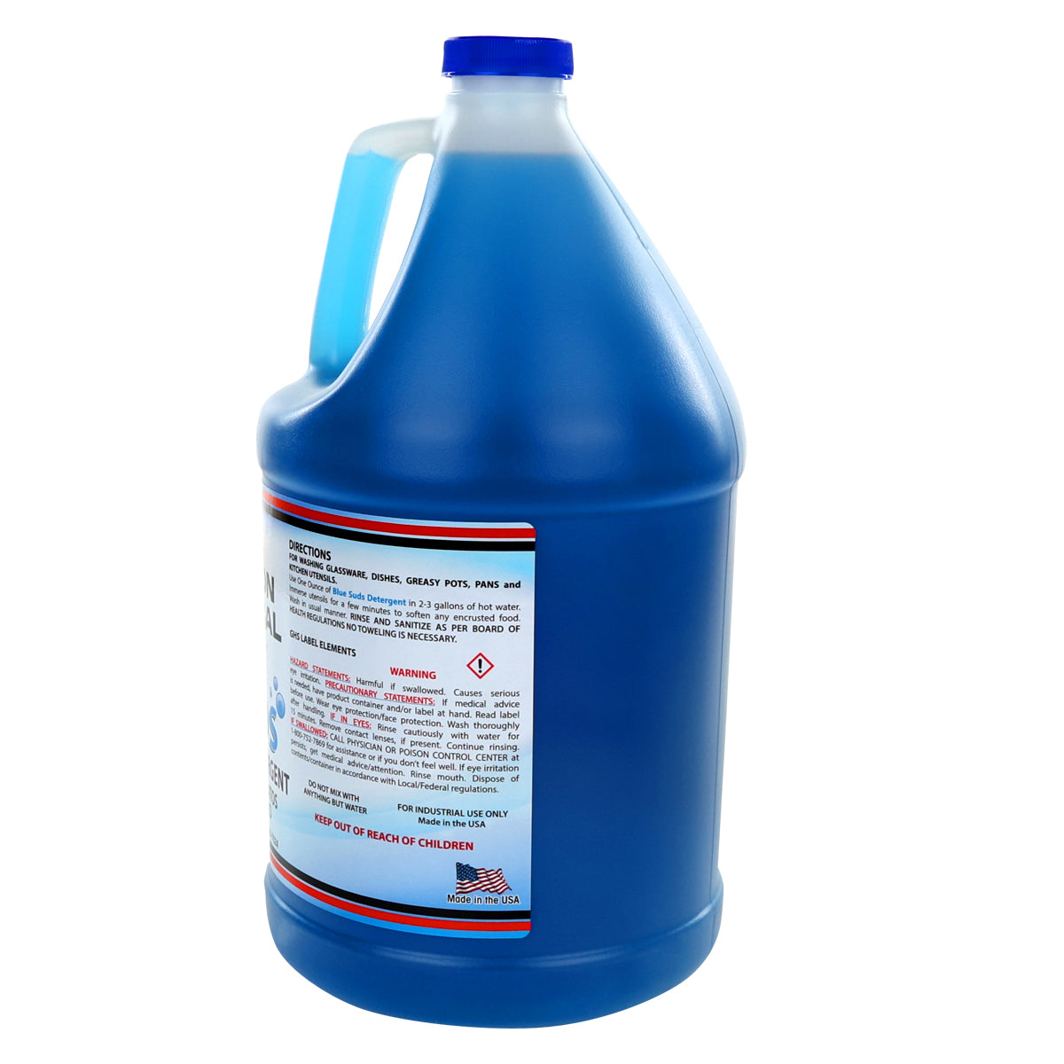 Marston Chemical 300160 Blue Suds Detergent 1 Gal For Hand Washing Dishes