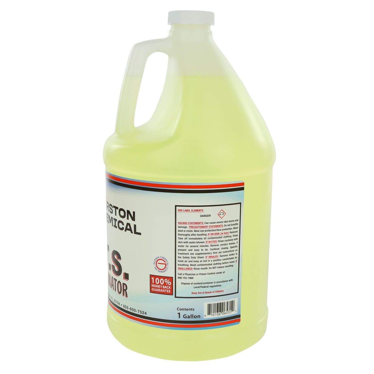 Marston Chemical 300182 Low Temp Sanitizer Chlorinator 1 Gal Leaves Dishes