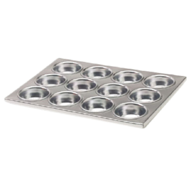 Royal Industries ROY MUF 12 Muffin Pan 12 Cup 2-3/4" Top