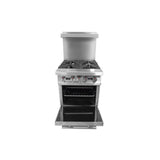 Connerton Cooking CN24-2-12G_NAT Restaurant Range Gas 24"W X 34"D
