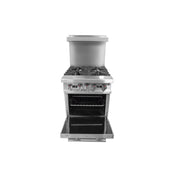 Connerton Cooking CN24-2-12G_NAT Restaurant Range Gas 24"W X 34"D