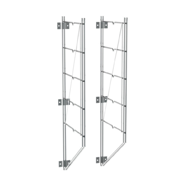 Metro 12WB5C Regular Erecta® Wall Mount 12"D X 30-13/16"H (1) To (5) Shelves Capacity (each Mount Consists Of (2) Shelf Supports & Mounting Brackets) (wall Bolts Or Screws Not Included)