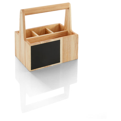 Bauscher Hepp 53.0175.0444 - Cutlery Box With Handle, 6.1" X 8.7" X 9.1"H, Rectangle
