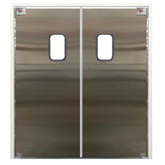 Curtron SPD-30-SS-DBL-4896 Service-Pro® Series 30 Double Swinging Door 48” X 96”