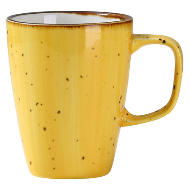 Yanco LY-503YL Lyon Mug 10 Oz. 3-1/4" Dia. X 4"H