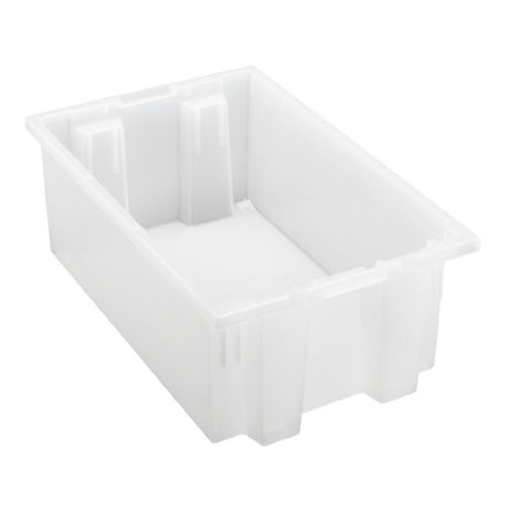 Quantum SNT180CLCS - Stack And Nest Tote, 18"W X 11"D X 6"H, Heavy Duty