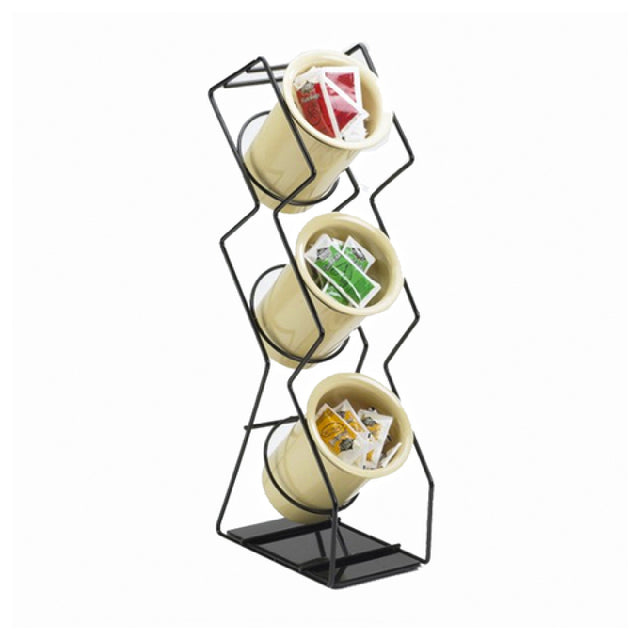 Cal Mil 1025-3-39 Space-Saver Silverware Display 4-3/4"W X 8"D X 20"H (3) Hole Vertical Wire