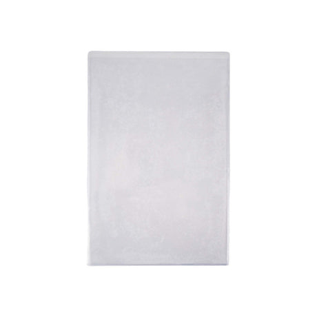 Risch 100 11X17 12GA Clear Vinyl Menu Cover 11" X 17" 12 Gauge Single Pocket Holds 2 Sheets Of Paper