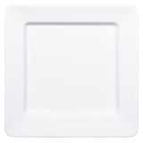 GET Enterprises B12-W Elite Global Solutions Plate 12" X 1-1/2"H Square