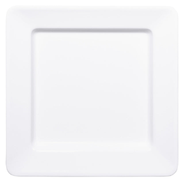 GET Enterprises B12-W Elite Global Solutions Plate 12" X 1-1/2"H Square