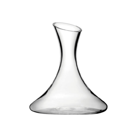 Steelite P19946 Carafe Glass 44.0 Oz. (H 9-1/2" M 8-1/4" T 3-1/4" B 8-1/4") Soda Lime