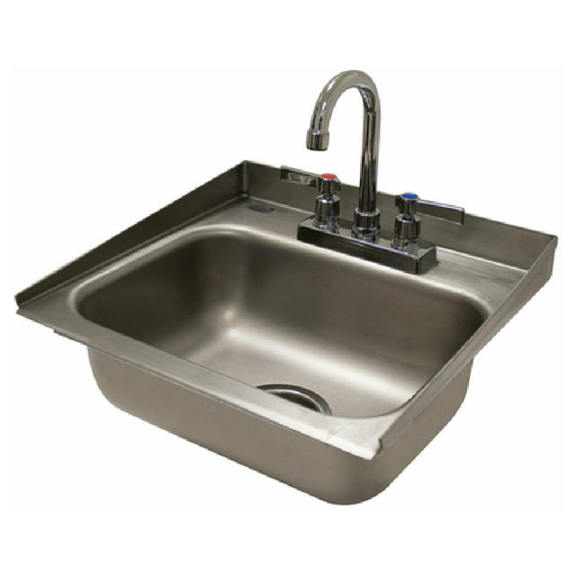 Advance Tabco DI-1-30 Drop-In Sink 1-compartment 14"W X 10"D Front-to-back X 5" Deep Bowl