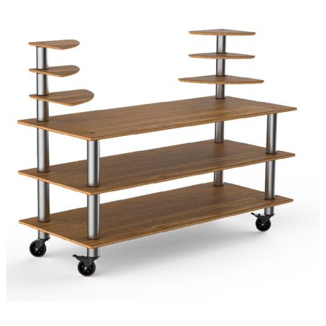 Steelite MGCMLB11BSXW Mogogo Buffet Solutions Modular Classic Multi-Shelf Station