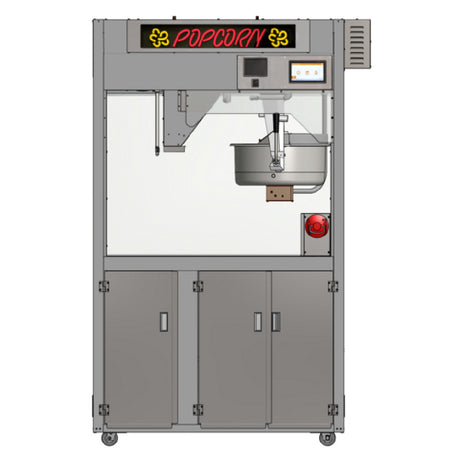 Gold Medal 2848-00-821 - PopClean® 32 Oz. Popcorn Machine (48") With Updraft HEPA Filtration System