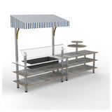 Steelite MGCMLE04GSWF Display Station Mixed Materials (minimum = Case Quantity 1 Per Case) (repack Item)