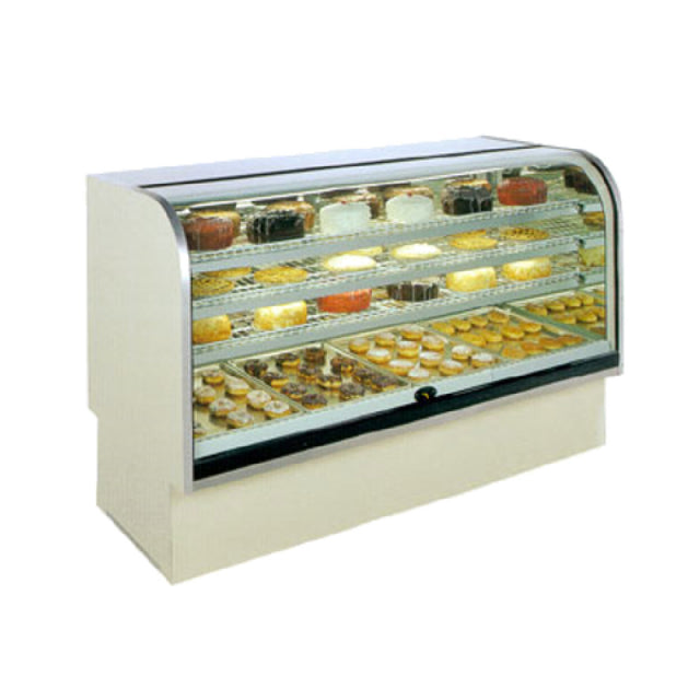 Marc Refrigeration BCD-39 Non-Refrigerated (Dry) Bakery Display Case 39" L Curved Glass Front