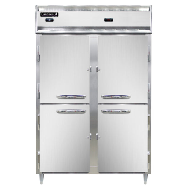 Continental Refrigerator DL2RW-HD Designer Line Refrigerator/Heated Cabinet Reach-in