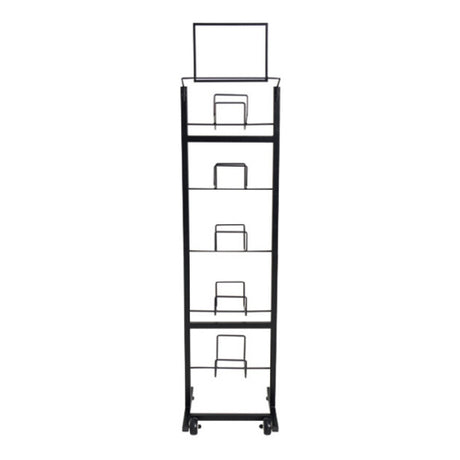 Hubert 84052 - Cookie Display Stand, 15.9"W X 16.5"D X 67"H, Mobile