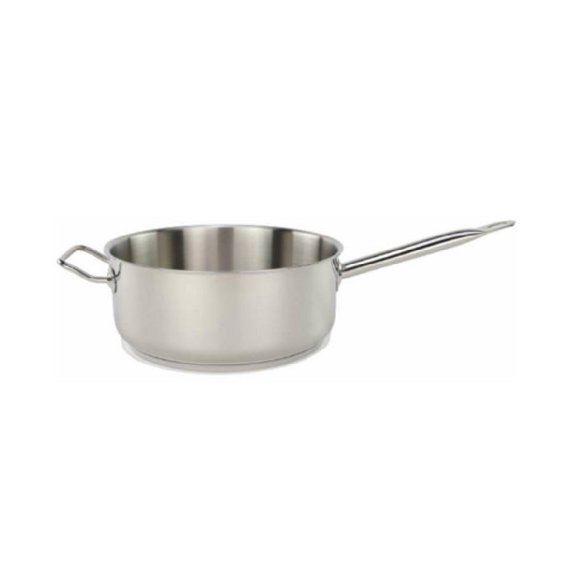 Tuxton WSST-224 TUXSTEEL Sauce Pan 7 Qt. (11.0" X 11.0" X 4.375"H O.A.)