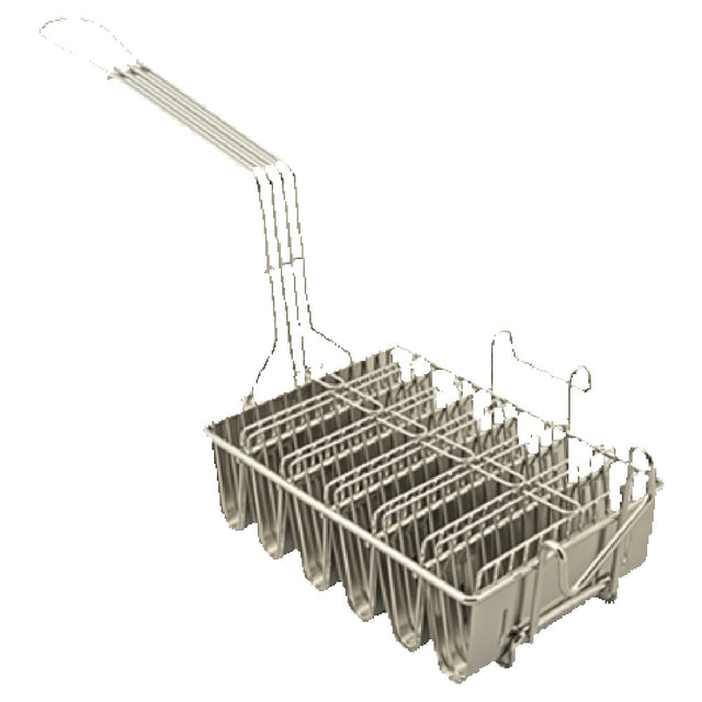 Franklin Machine Products 226-1040 Taco Shell Basket 9" X 6-1/2" X 3" Deep Molds Up To 6 Shells Per Load