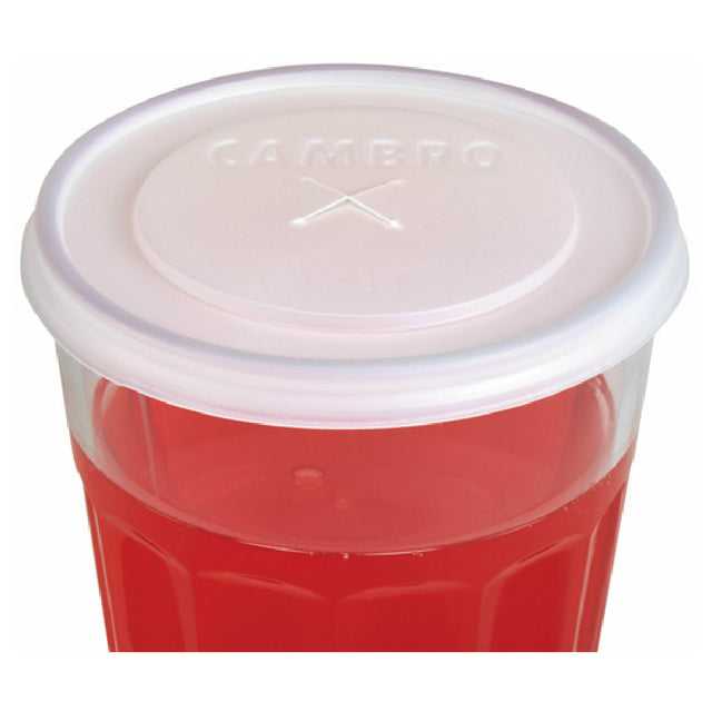 Cambro CLNT9190 Disposable CamLid® Fits Newport Tumbler #NT9 Translucent (1000 Per Case) (no Broken Cartons Allowed)