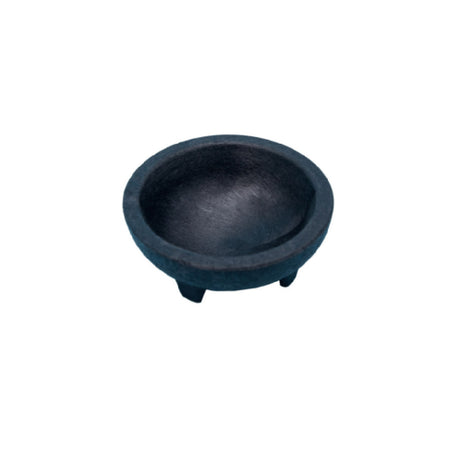 CAC China SLDB-4 Molcajete Salsa Bowl 4 Oz. Round