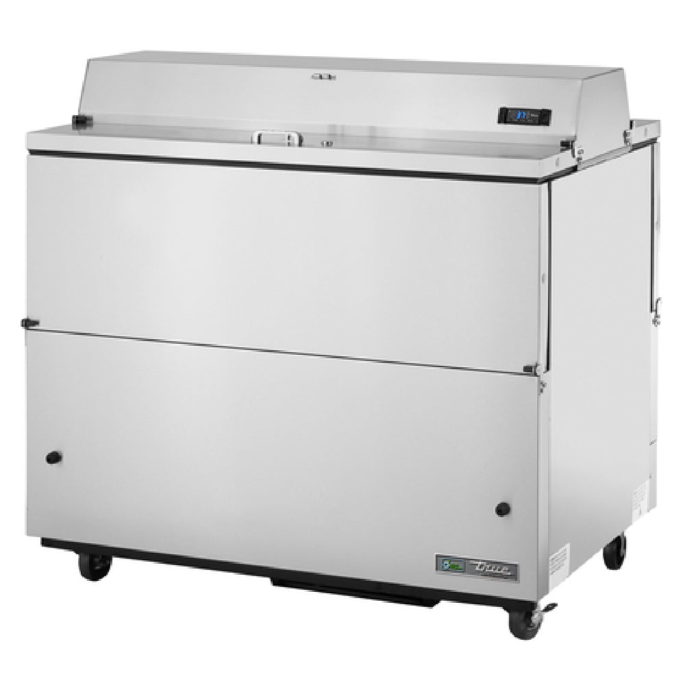 True Refrigeration TMC-49-S-DS-HC Mobile Milk Cooler Forced-air (12) 13" X 13" X 11-1/8" Crate Capacity