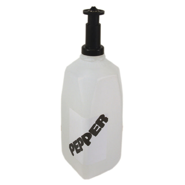 Spill-Stop 12-501P Posi-Fill Pepper Dispenser For Quickly Re-filling Standard Pepper Shakers