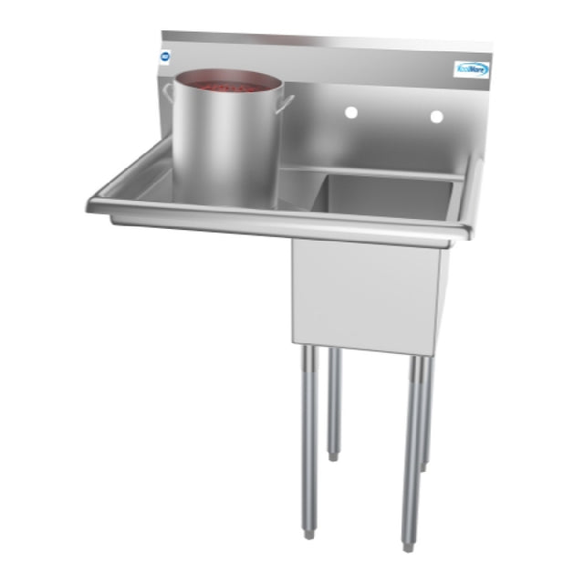 Koolmore SA121610-16L3 Sink 1-compartment 31"W X 22"D X 44-1/2"H Overall Size