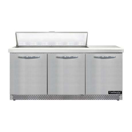 Continental Refrigerator D72N12-FB Designer Line Sandwich Unit Front Breather