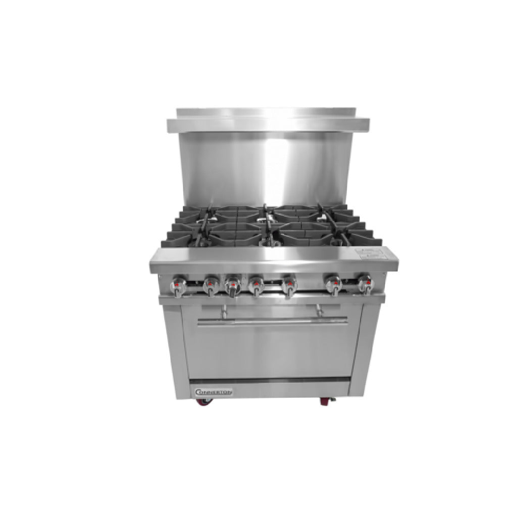 Connerton CN36-6_NAT - Restaurant Range, Gas, 36"W X 33.9"D
