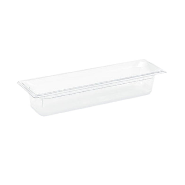 Vollrath 8052410 Super Pan® 2/4 GN Food Pan 2-1/2" Deep Low-temp Polycarbonate Clear Plastic