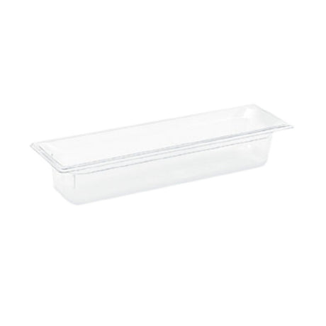 Vollrath 8054410 Super Pan® 2/4 GN Food Pan 4" Deep Low-temp Polycarbonate Clear Plastic