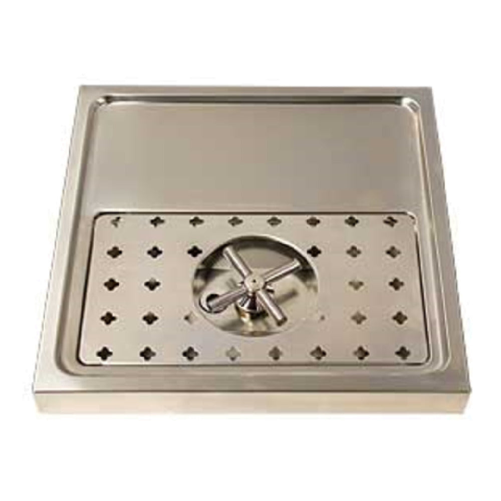 Micro Matic DP-1604 Platform Drip Tray Surface Mount 15-3/4"W X 15-3/4"D