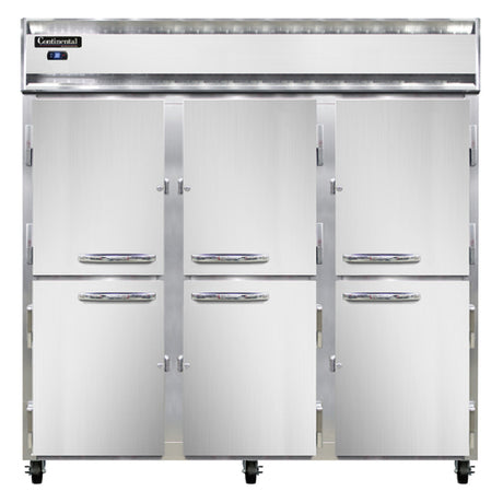 Continental Refrigerator 3RSNHD Refrigerator Reach-in Three-section