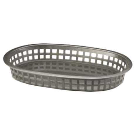 Tablecraft 1076GM Chicago Platter Basket 10-1/2" X 7" X 1-1/2" Oval