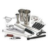 Mercer M37102 - Barfly® Deluxe Set, 18-piece, Includes: (1) Cocktail Shaker Set