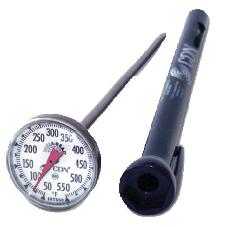 JB Prince U847 CDN Pocket Thermometer 1" Dia. Dial 5"L