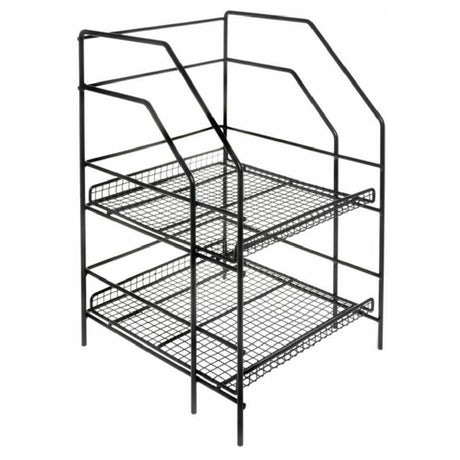 Hubert 52864 - Boxed Cereal Holder, 2-tier, 14"L X 13-1/4"W X 19-13/16"H