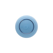 Fortessa ARCHIE.BL.06 Archie Cornflower Salad/Dessert Plate Glass 8.5" Dia. Dishwasher Safe (4 Each Per Case)