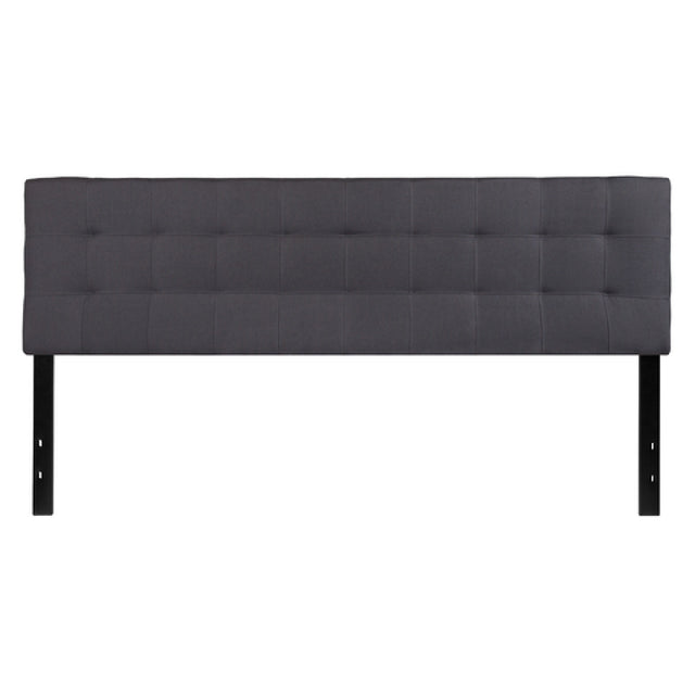 Flash Furniture HG-HB1704-K-DG-GG Bedford Headboard King Size Contemporary Style