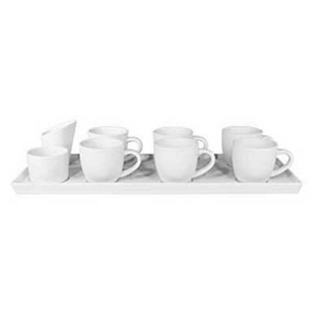 Vertex China B-CF Coffee Flight Set 6" X 16" Rectangular