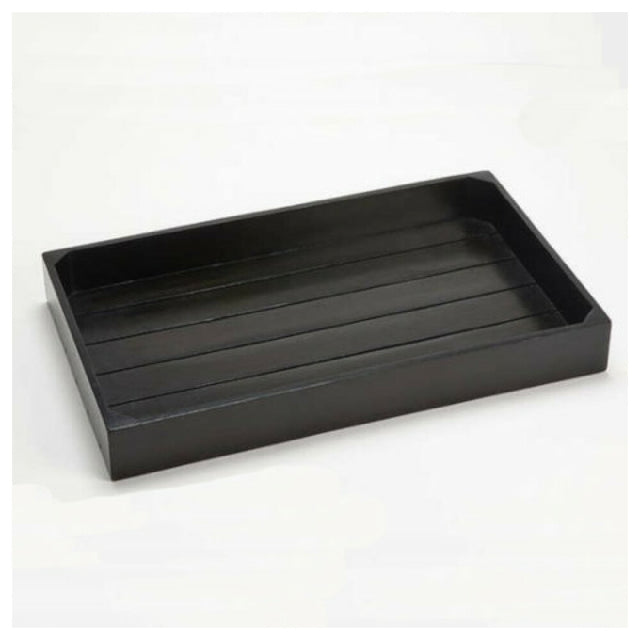 AllPoints 31240 Espresso Wooden Crate Full Size