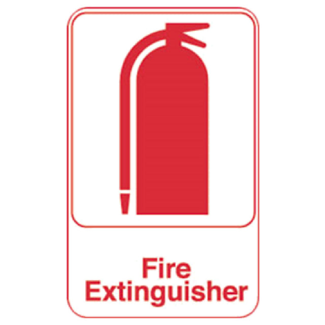 Royal Industries ROY 695618 Sign 6" X 9" Fire Extinguisher